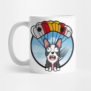 Silly french bulldog has a broken parachute Mug